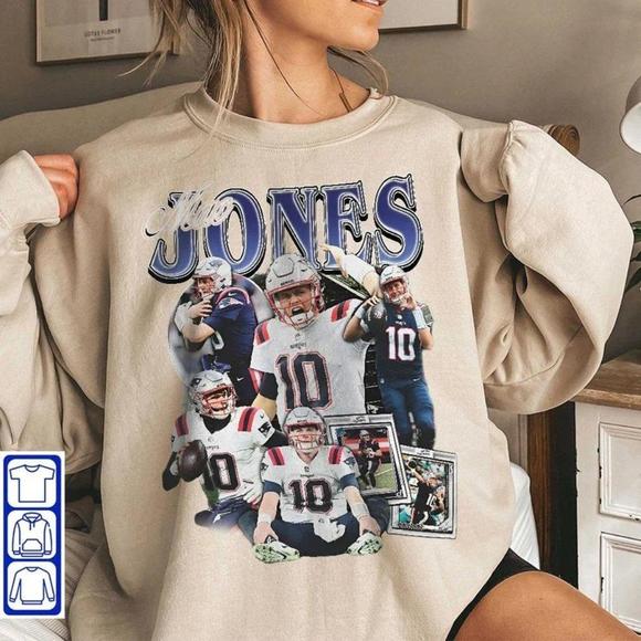 Other - 90S Graphic Style Mac JonesSweatshirt, Mac Jones Sweatshirt